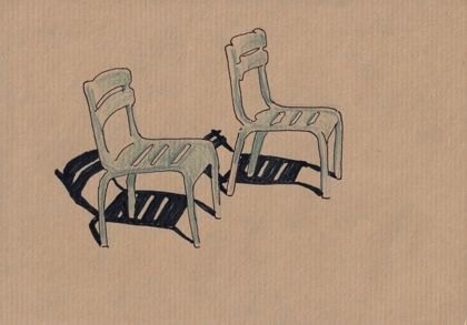 Quinn Lewis, Chairs Under Sun No. 1, 2026