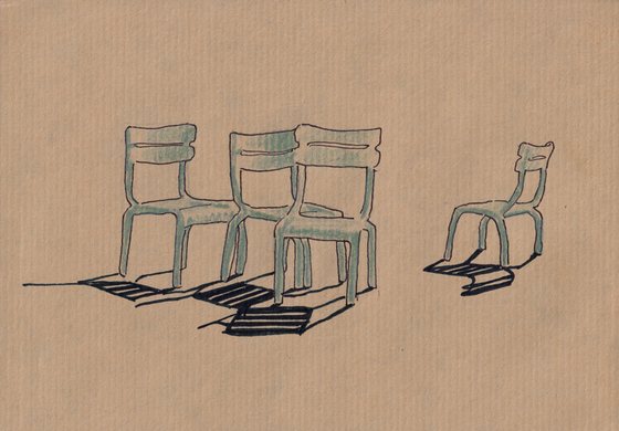Quinn Lewis, Chairs Under Sun No. 2, 2026