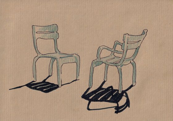 Quinn Lewis, Chairs Under Sun No. 3, 2026