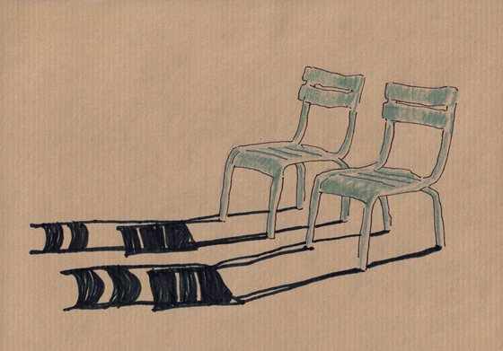 Quinn Lewis, Chairs Under Sun No. 10, 2026